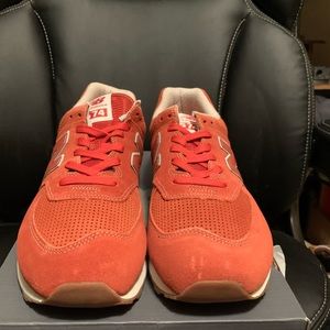 Sold New Balance 574 premium (all suede) size 11